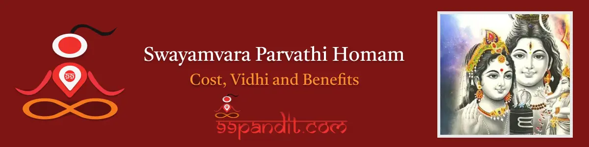 Pandit for Swayamvara Parvathi Homam: Cost, Vidhi and Benefits