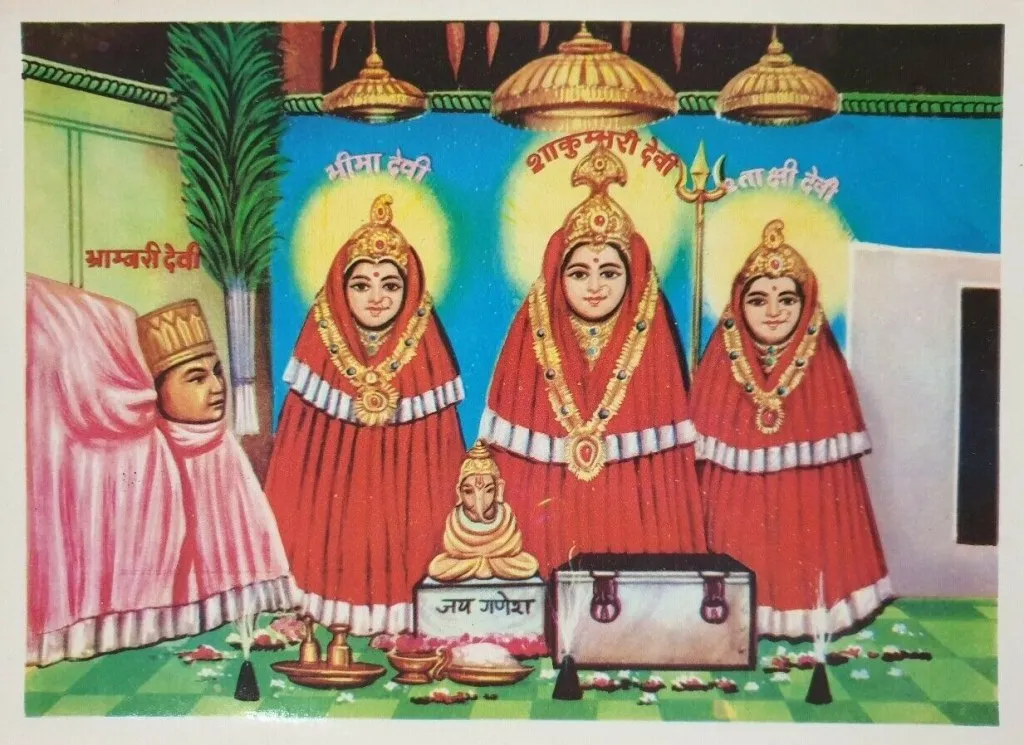 शाकुम्भरी माता की आरती